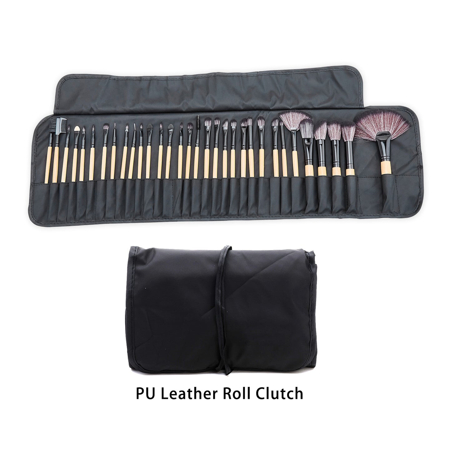 32 new explosion models makeup brush set with PU bag multi-function universal makeup tools manufacturers wholesale spot