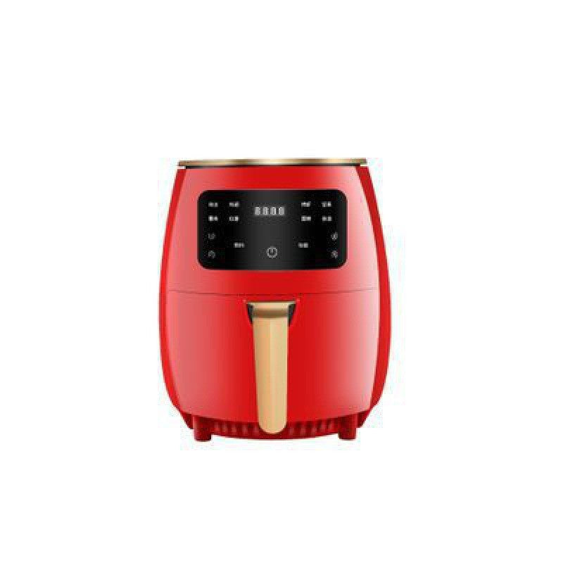 Air fryer 6L household black electric air touch large capacity automatic power off oil-free air fryer