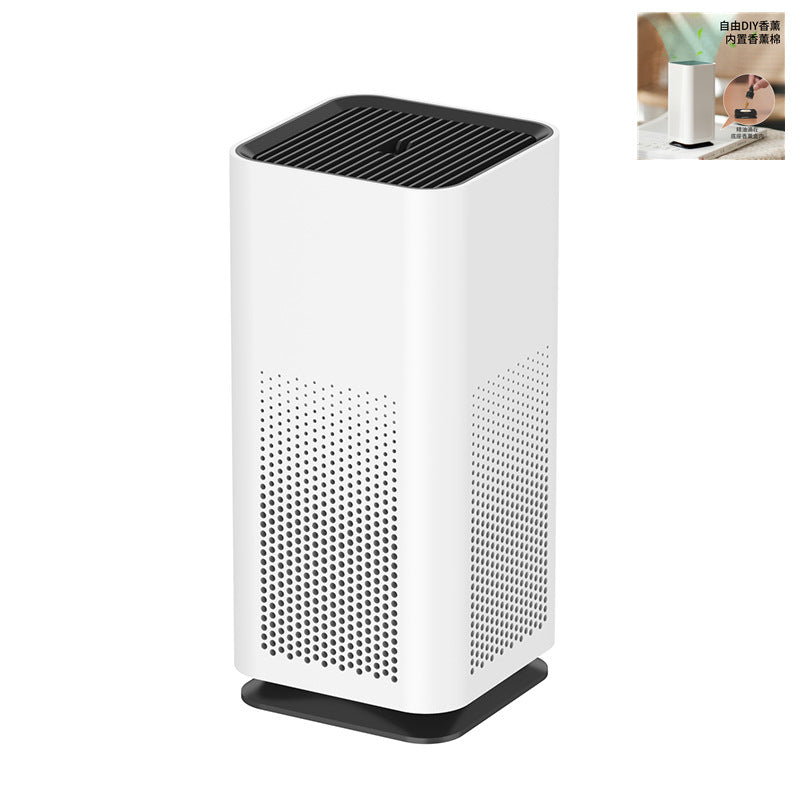 Cross-border new type of negative ion air purifier for office and household use in addition to second-hand smoke small smart desktop purifier