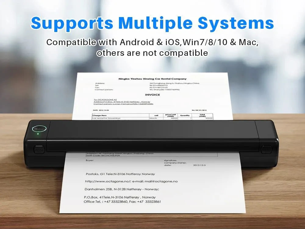 Portable Wireless Printer