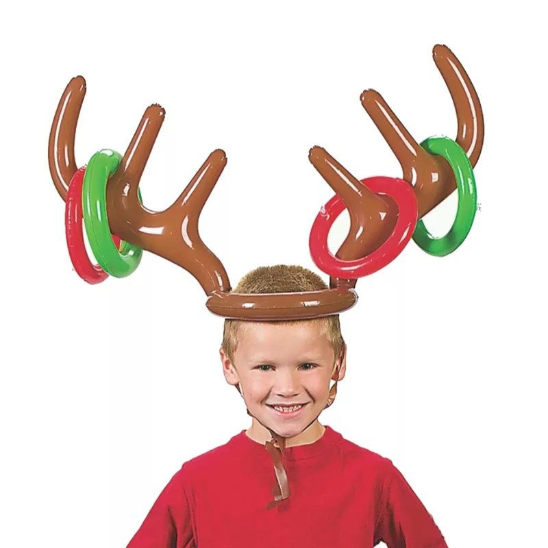 Inflatable Antler Hat