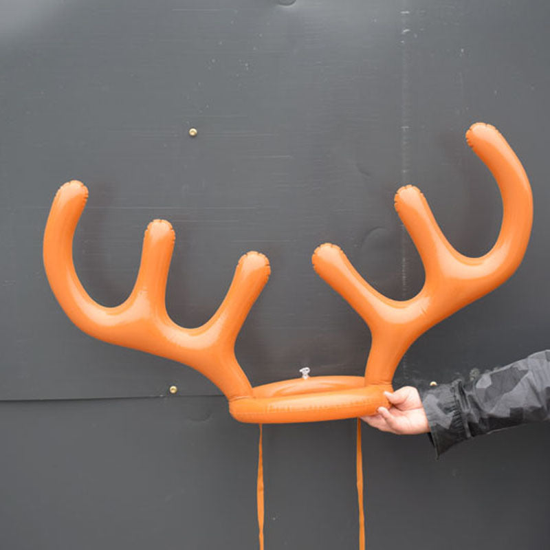 Inflatable Antler Hat