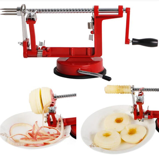 Manual apple peeler hand crank apple scraper kitchen tool peeling scraper three-in-one apple peeler