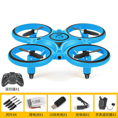 ufo smart gesture sensor drone flying saucer watch quadcopter anti-fall suspension remote control small aircraft to play