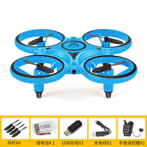 ufo smart gesture sensor drone flying saucer watch quadcopter anti-fall suspension remote control small aircraft to play