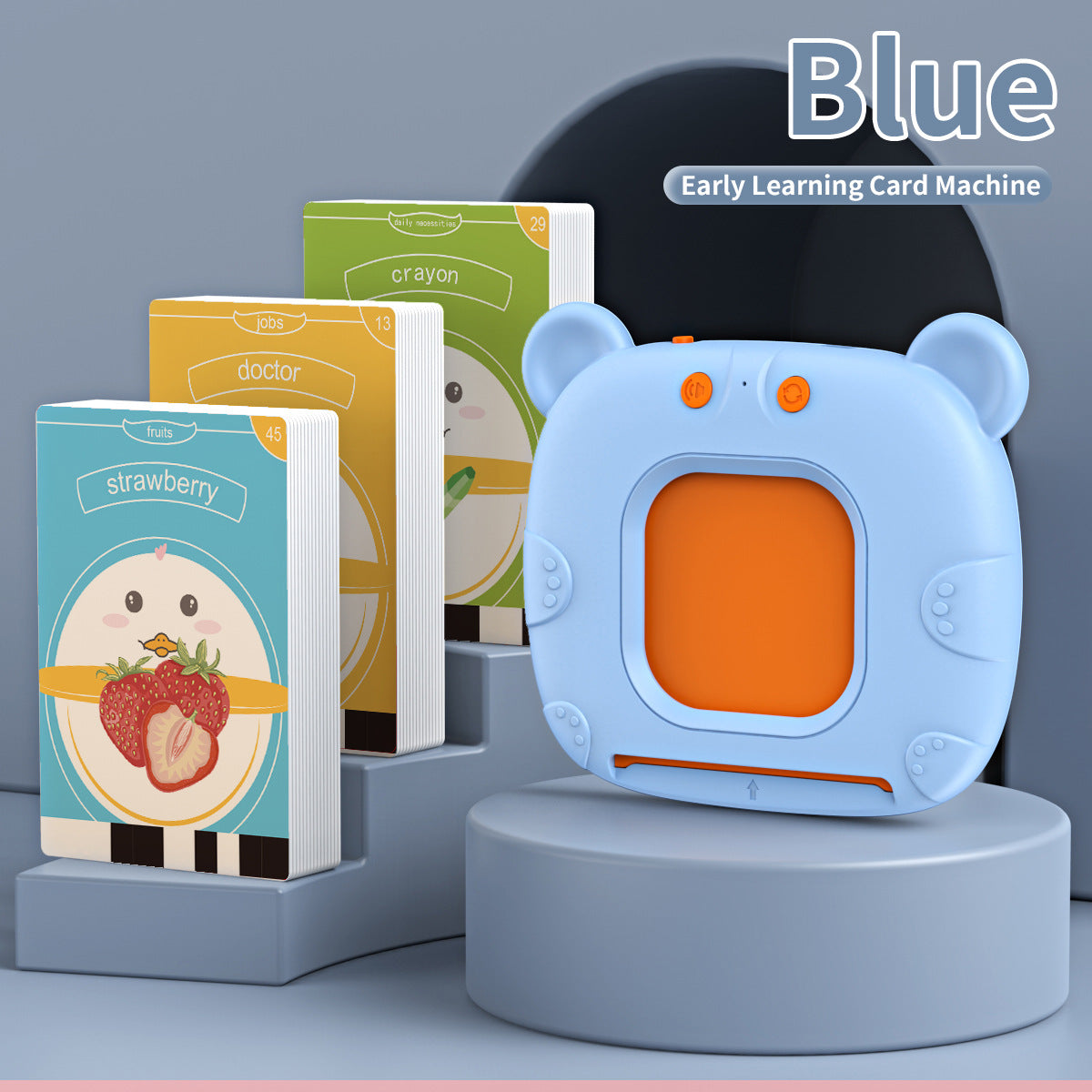 Pure English version cross-border children's enlightenment early education smart card learning machine puzzle English card machine baby card