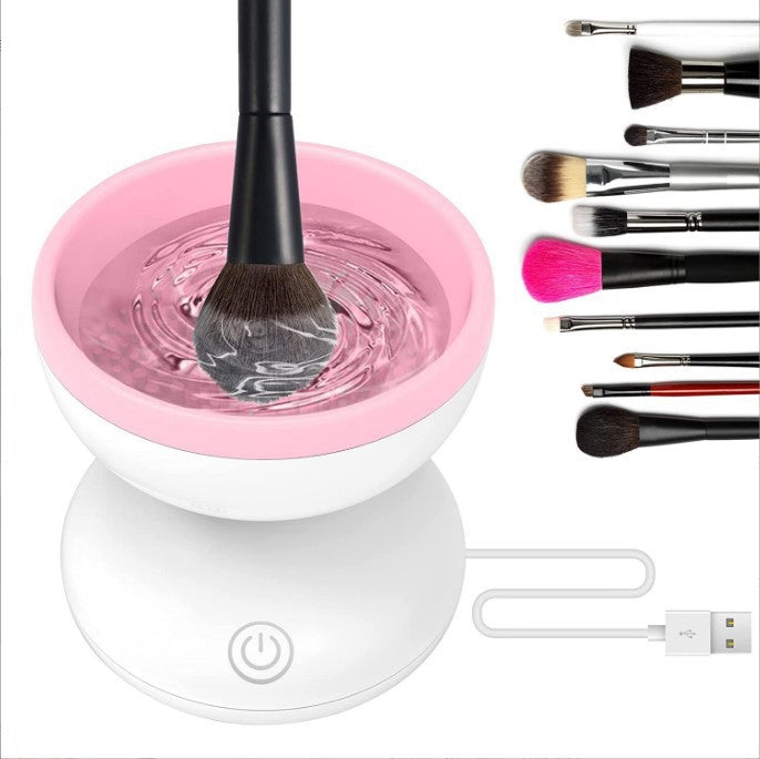 Amazon's new makeup brush automatic cleaner makeup brush electric cleaning machine rechargeable brush cleaning artifact